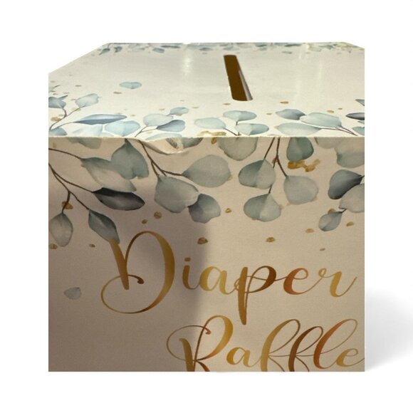 Baby Shower Party Supplies Set With Diaper Raffle Games Guest Book Party Favors - Picture 7 of 11